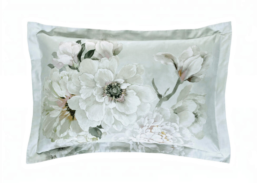 Designers Guild "Fleur Blanche" Duvet Cover Set in Platinum
