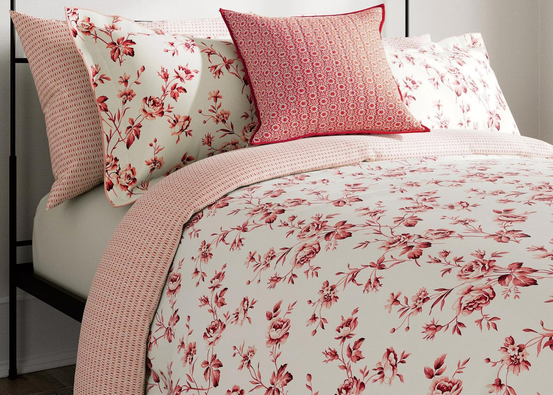 V&amp;A "Rosalie" Decorative Cushion in Red