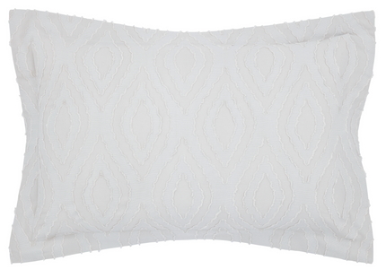 Bedeck of Belfast "Gia" Duvet Cover with Oxford Pillowcase in Silver