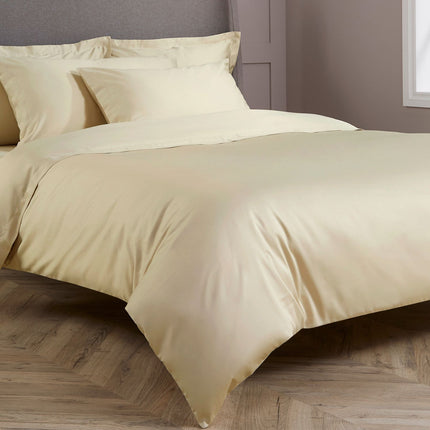 Christy "400 TC Sateen" Plain Dyed Sheets in Colour Soft Gold