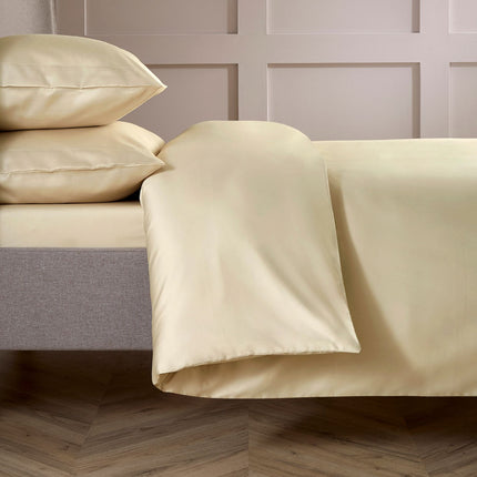 Christy "400 TC Sateen" Plain Dyed Sheets in Colour Soft Gold