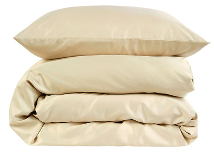 Christy "400 TC Sateen" Plain Dyed Sheets in Colour Soft Gold