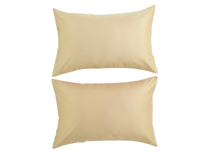 Christy "400 TC Sateen" Plain Dyed Sheets in Colour Soft Gold