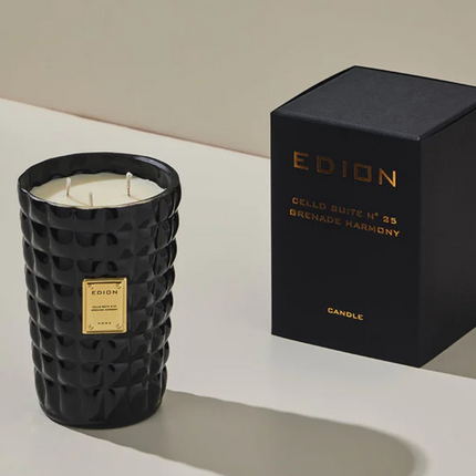 Edion "Cello suite n.25 Grenade Harmony Nero" Scented Candle