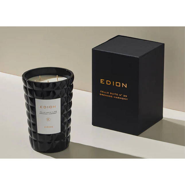 Edion "Cello Suite n.25 Grenade Harmony Nero" Scented Candle