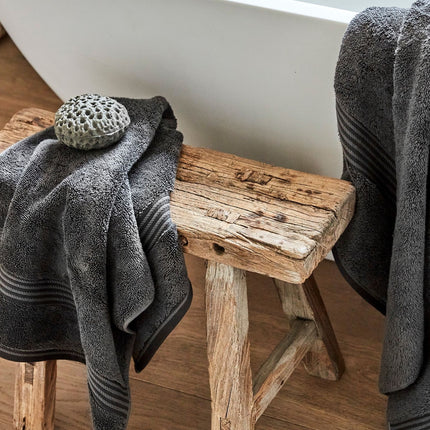 Christy "Supreme" Bath Towels & Mat Collection in Graphite