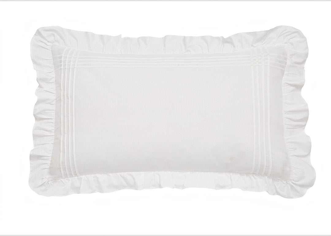 Helena Springfield "Evie" Duvet Cover Set in White