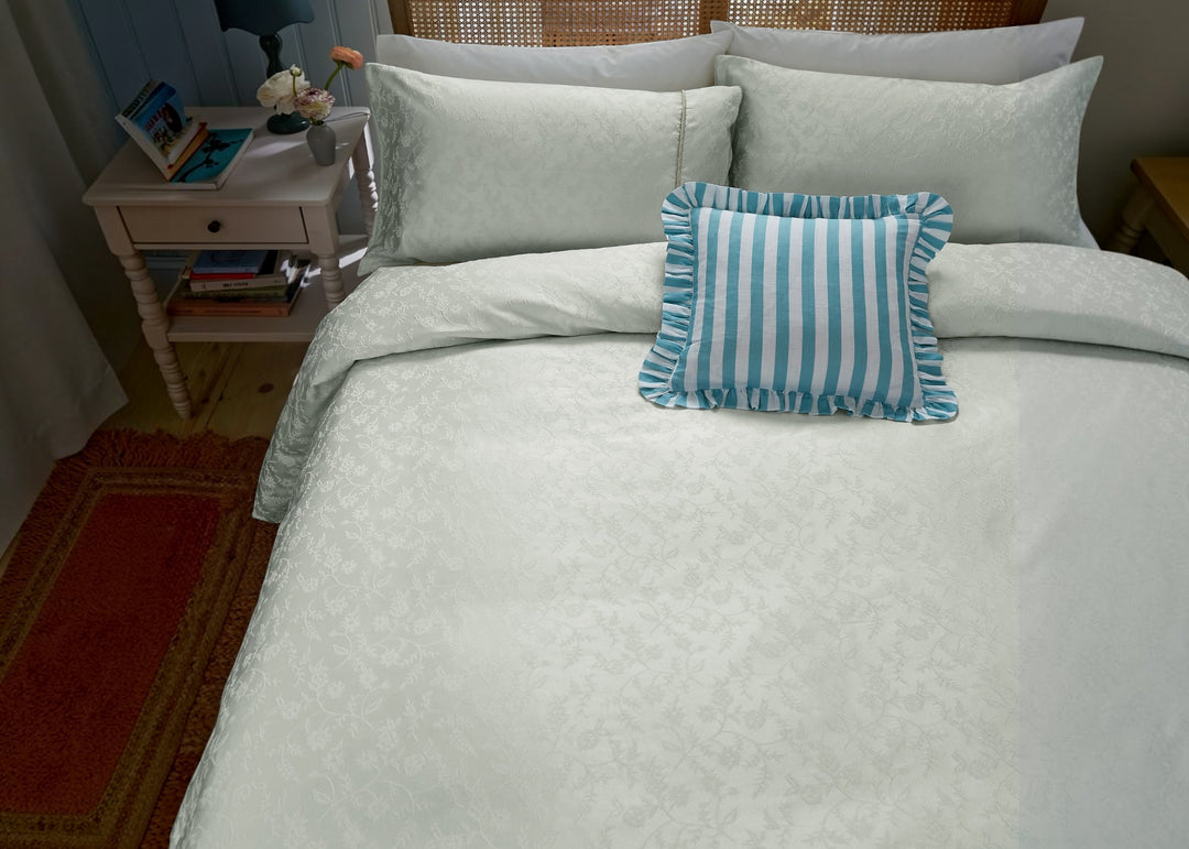 Helena Springfield "Floral Trail" Duvet Cover Set in Ivory