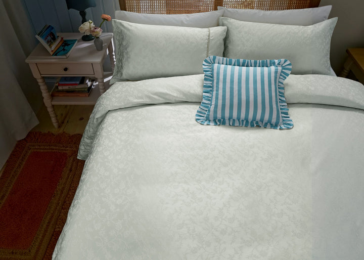 Helena Springfield "Floral Trail" Duvet Cover Set in Ivory