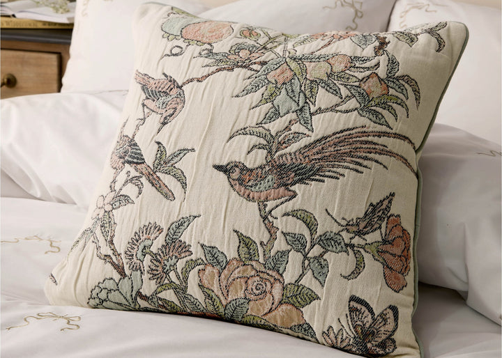 Historic Royal Palaces "Hampton Jacquard" Decorative Cushion in Multi