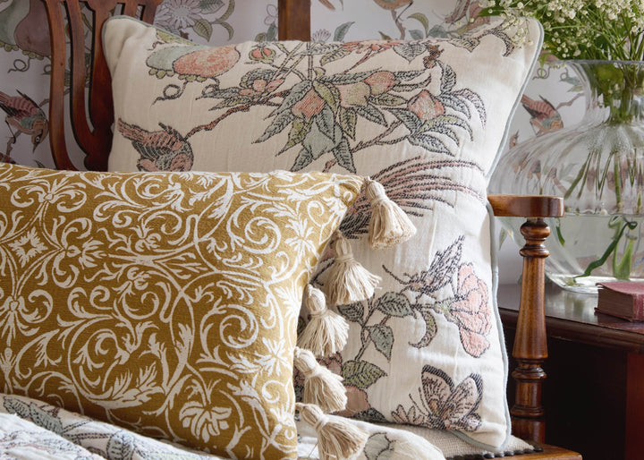 Historic Royal Palaces "Hampton Jacquard" Decorative Cushion in Multi