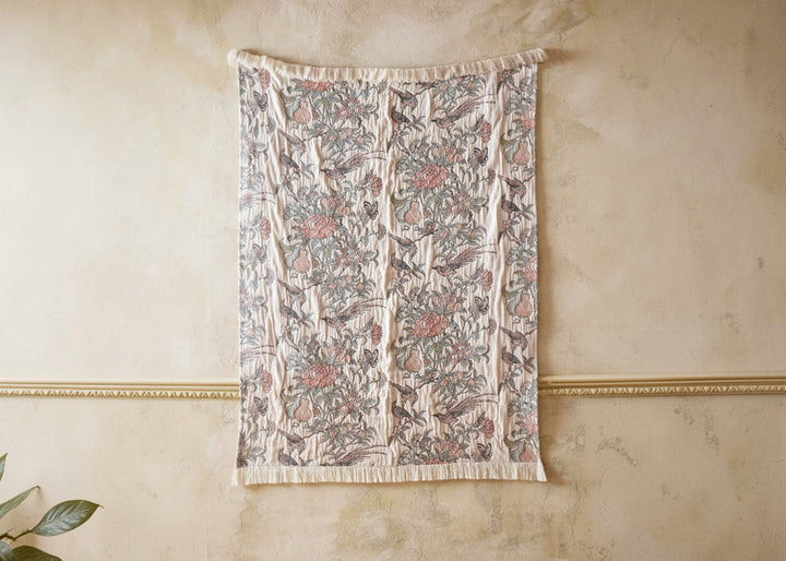 Historic Royal Palaces "Hampton Jacquard" Decorative Throw in Multi