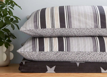 Helena Springfield "Beach House" Duvet Cover Sets in Linen & Grey