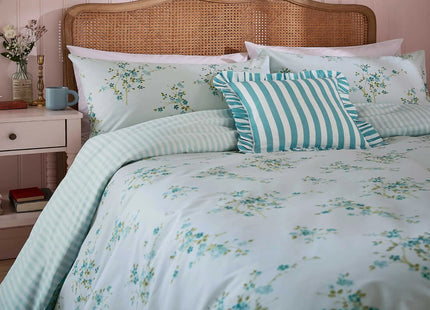 Helena Springfield "Blossom" Duvet Cover Sets in Aqua