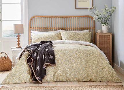 Helena Springfield "Elmont" Duvet Cover Sets in Soft Amber