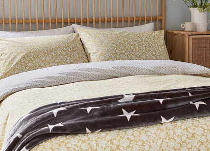 Helena Springfield "Elmont" Duvet Cover Sets in Soft Amber