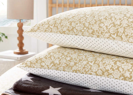 Helena Springfield "Elmont" Duvet Cover Sets in Soft Amber