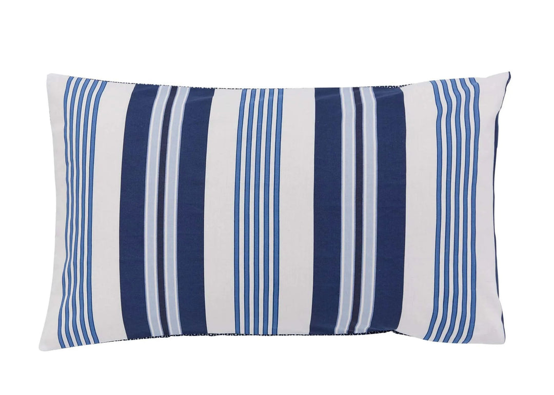 Helena Springfield "Huntington Stripe" Duvet Cover Sets in Navy &amp; Cobalt