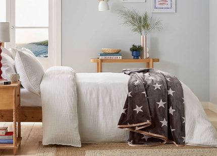 Helena Springfield "Muslin" Duvet Cover Sets in White