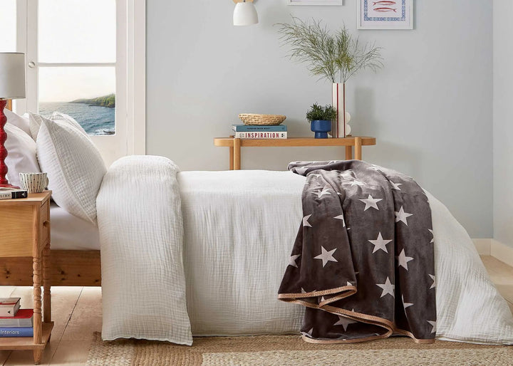 Helena Springfield "Muslin" Duvet Cover Sets in White