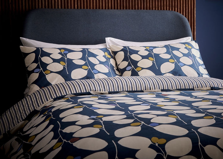 Helena Springfield "Althea" Duvet Cover Sets in Navy
