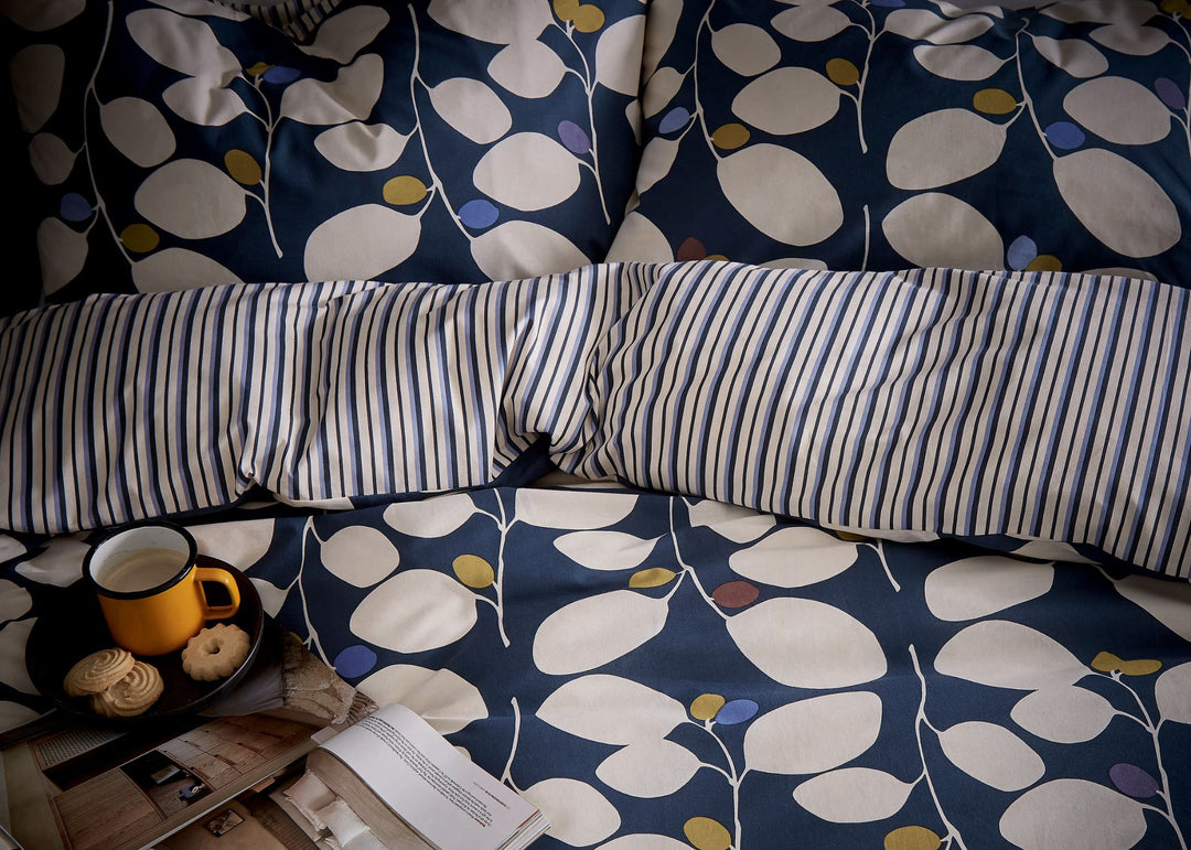 Helena Springfield "Althea" Duvet Cover Sets in Navy