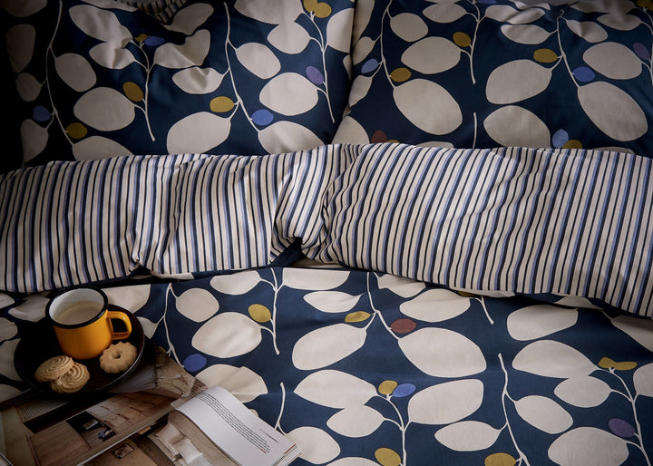 Helena Springfield "Althea" Duvet Cover Sets in Navy