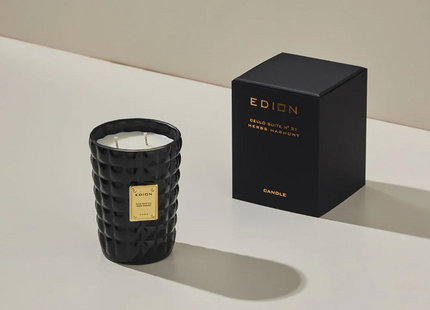 Edion "Cello Suite n.21 Herbs Harmony Bianca" Scented Candle