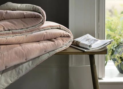 Christy "Jaipur" Throws in Dusky Pink - 140 x 200 cm