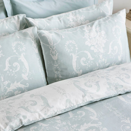 Laura Ashley "Josette" Duvet Cover Set in Duck Egg