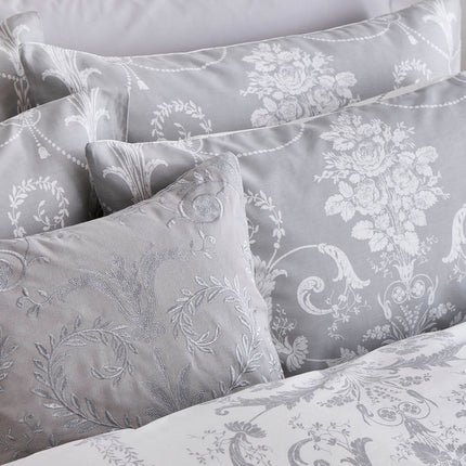 طقم غطاء لحاف "جوزيت" من لورا آشلي مصنوع من الفولاذ