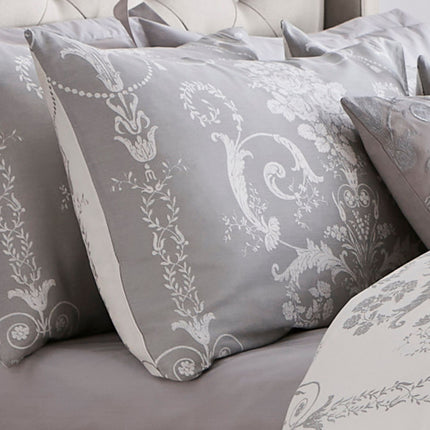 طقم غطاء لحاف "جوزيت" من لورا آشلي مصنوع من الفولاذ