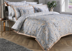 Christy "Jacobean" Duvet Cover Sets in Duck Egg