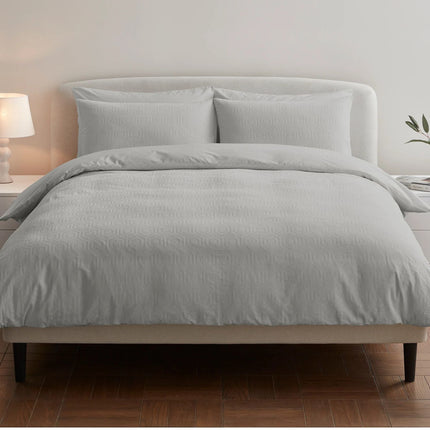 Jasper Conran "Hexagonal" Duvet Cover Set in Lunar Rock