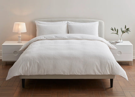 Jasper Conran "Hexagonal" Duvet Cover Set in White