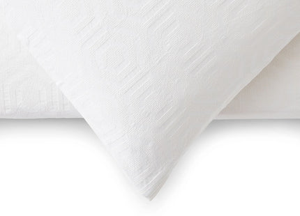 Jasper Conran "Hexagonal" Duvet Cover Set in White