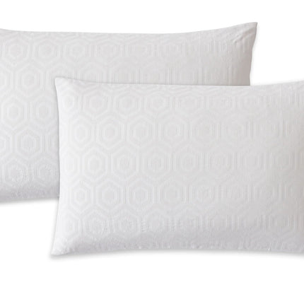 Jasper Conran "Hexagonal" Duvet Cover Set in White