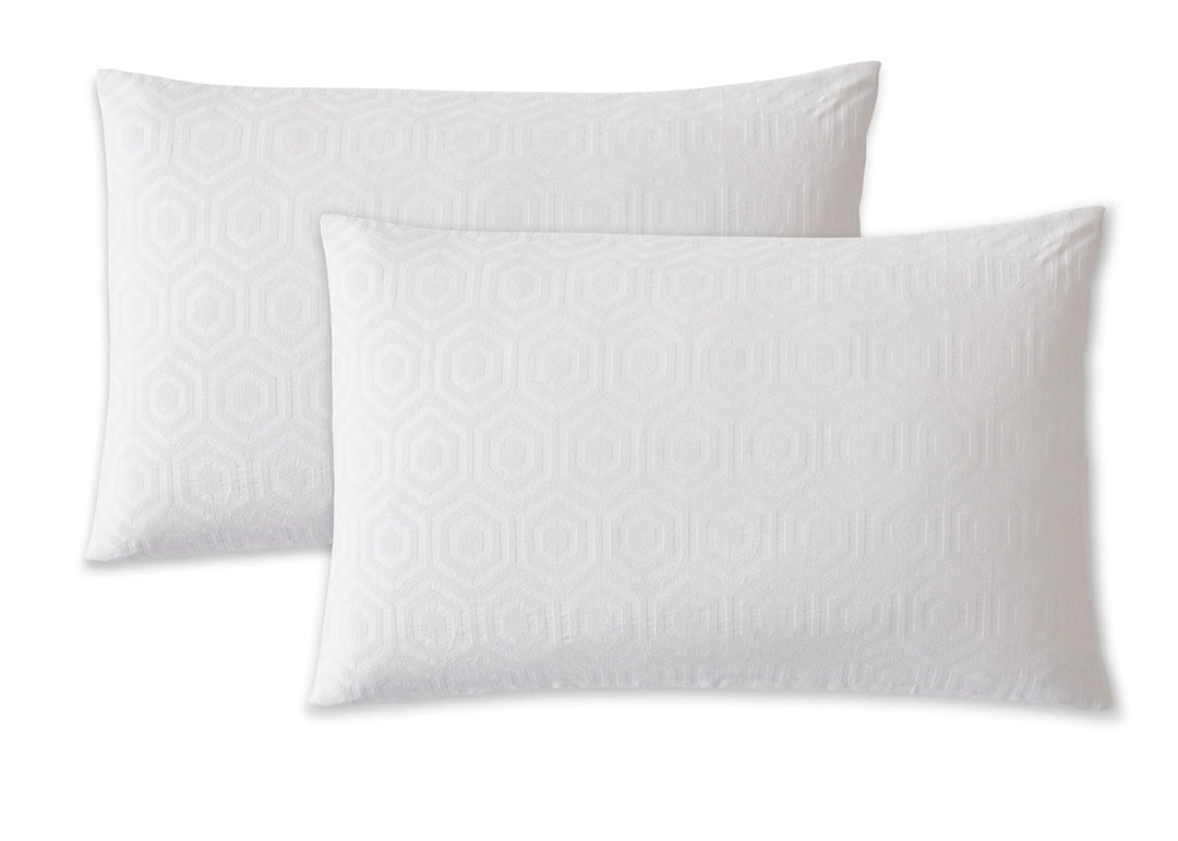 Jasper Conran "Hexagonal" Duvet Cover Set in White