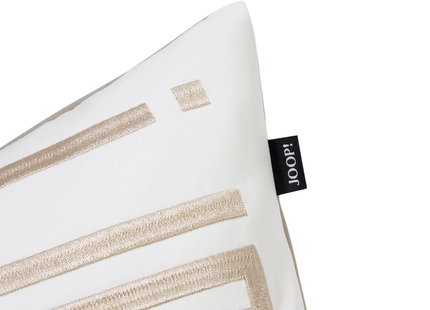 Joop "Bars" Decorative Filled Cushion in Natural - 40 x 60 cm