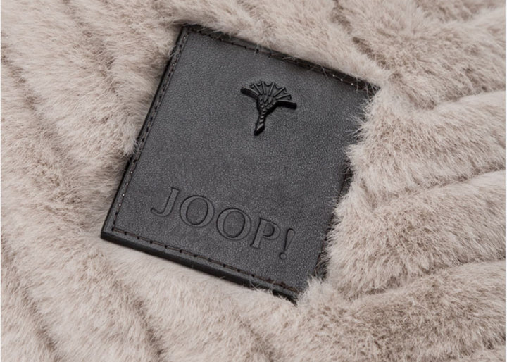 Joop "Elegant" Decorative Filled Cushion in Natural - 45 x 45 cm