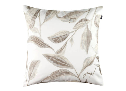 Joop "Flora" Decorative Filled Cushion in Cream - 50 x 50 cm