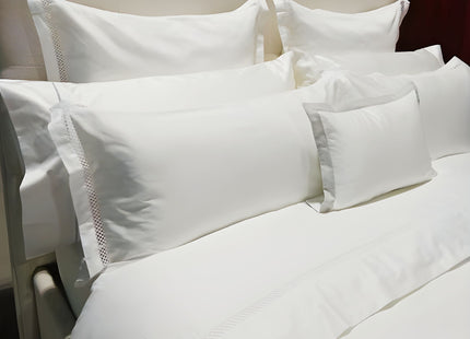 Linen Obsession "Katrin" 300 Thread Count Bed Linen in White
