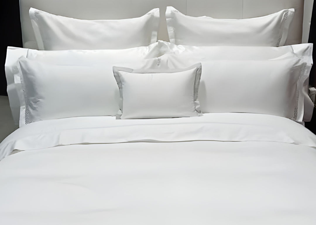 Linen Obsession "Katrin" 300 Thread Count Bed Linen in White