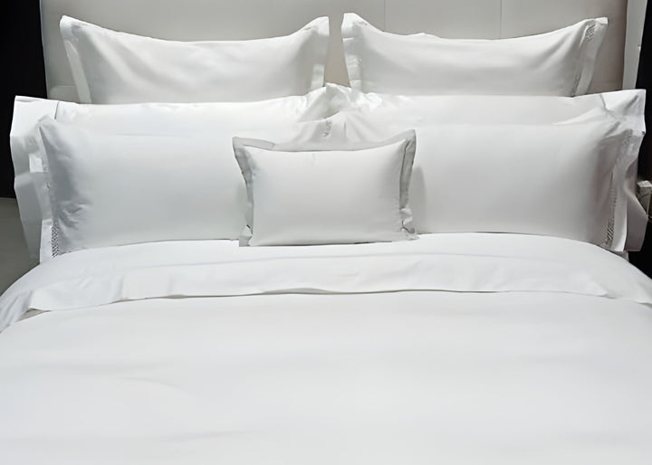 Linen Obsession "Katrin" 300 Thread Count Bed Linen in White