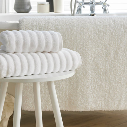 Christy "Kensington" Bale Pack Bath Towels in White