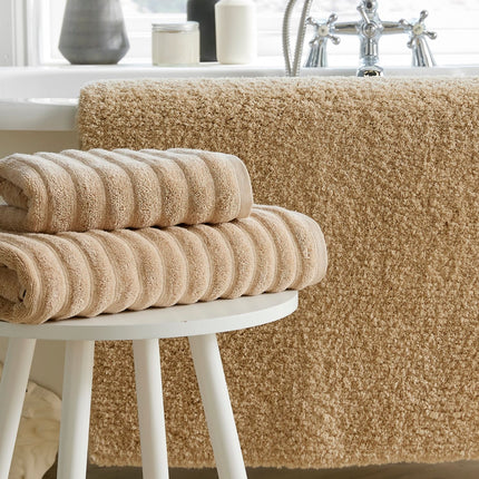 Christy "Kensington" Bale Pack Bath Towels in Mushroom