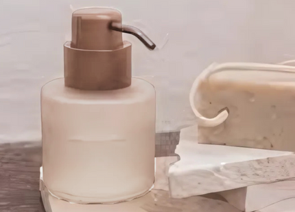 Mette Ditmer "Modest Glass" Bathroom Accessories in Kit (Taupe)