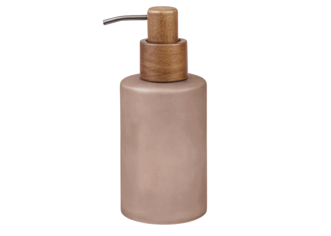 Mette Ditmer "Modest Glass" Bathroom Accessories in Kit (Taupe)