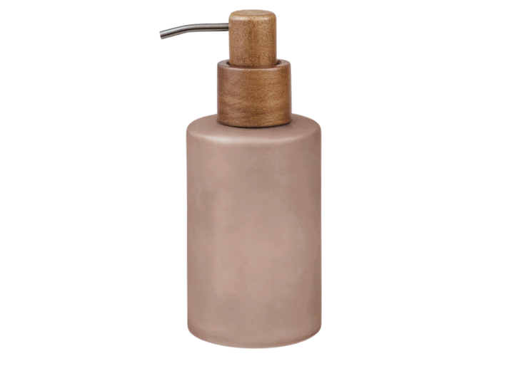 Mette Ditmer "Modest Glass" Bathroom Accessories in Kit (Taupe)
