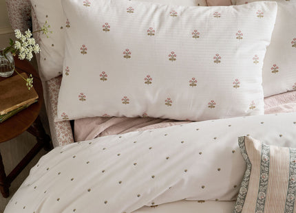 Laura Ashley "Harthill Daisy" Duvet Cover Set in Raspberry Pink